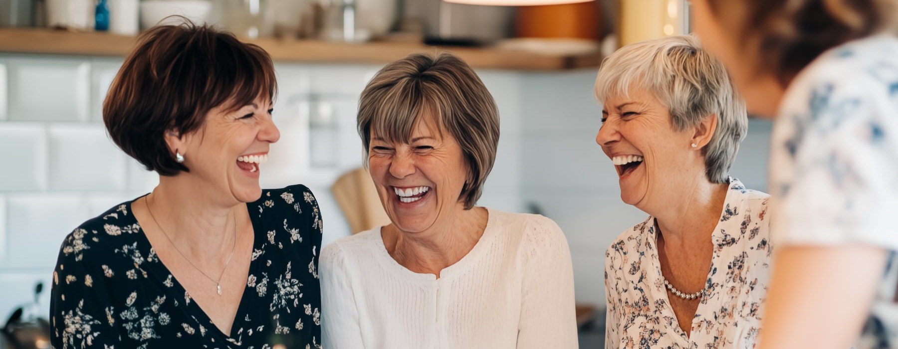 women laughing